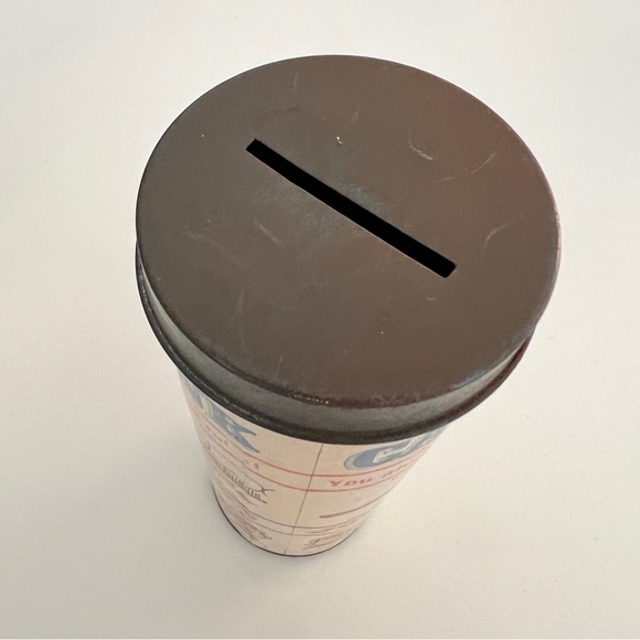 50s Bank "Cavity Fighter's Bank" Cartoonish graphics from Colgate Vintage Penny - Picture 5 of 13